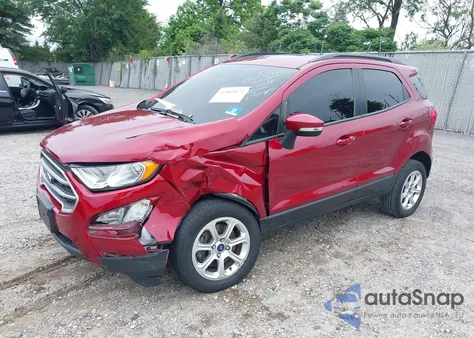 2020 Ford Ecosport Se из США, поврежденный, VIN MAJ6S3GL2LC366119